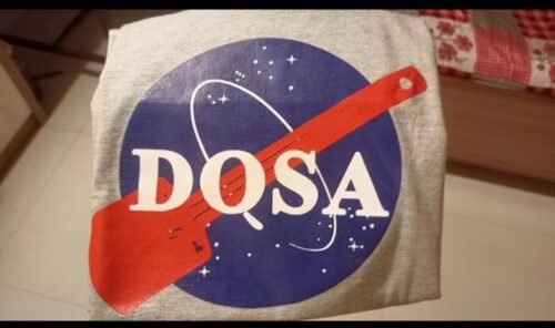 Caseria Men's Cotton Graphic Printed Half Sleeve T-Shirt - Nasa Dosa photo review